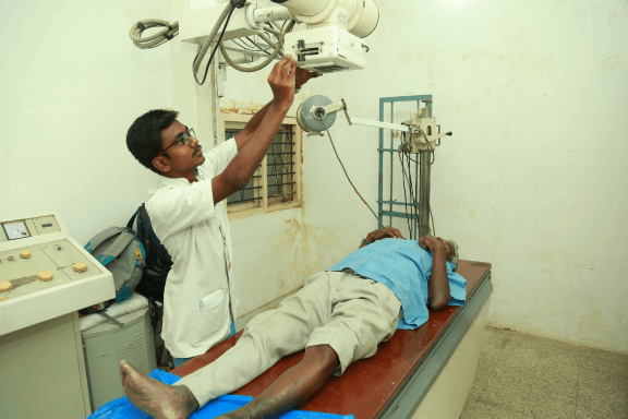 Checking Blood Pressure for blood donor patient